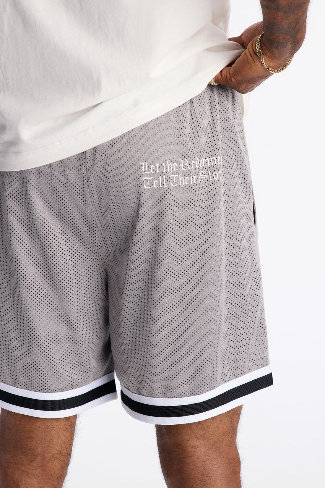 Redemption Legacy Mesh Short - Grey