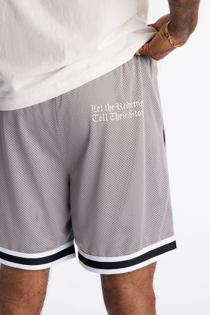 Redemption Legacy Mesh Short - Grey