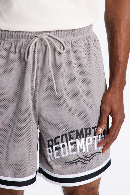 Redemption Legacy Mesh Short - Grey