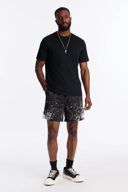 Cosmos Dust Mesh Short - Black/combo