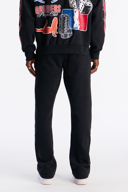Build Your Empire 94 Flare Sweatpant - Black
