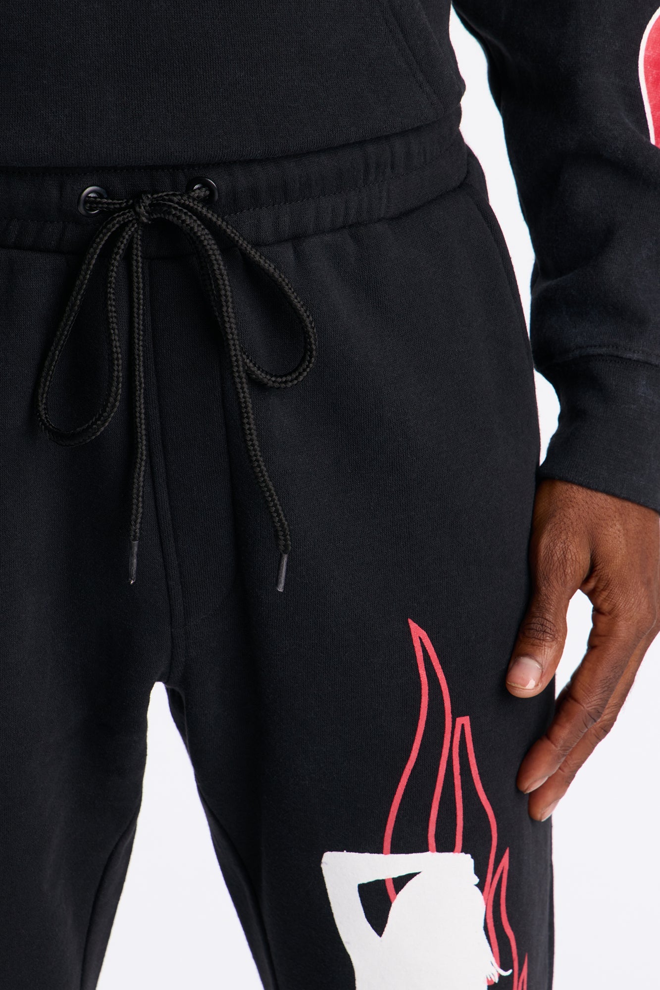 Build Your Empire 94 Flare Sweatpant - Black