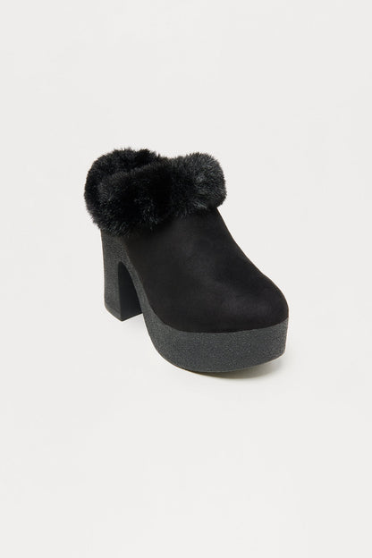Let Me Find Out Heeled Booties - Black
