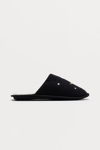 Puppy Love Slippers - Black