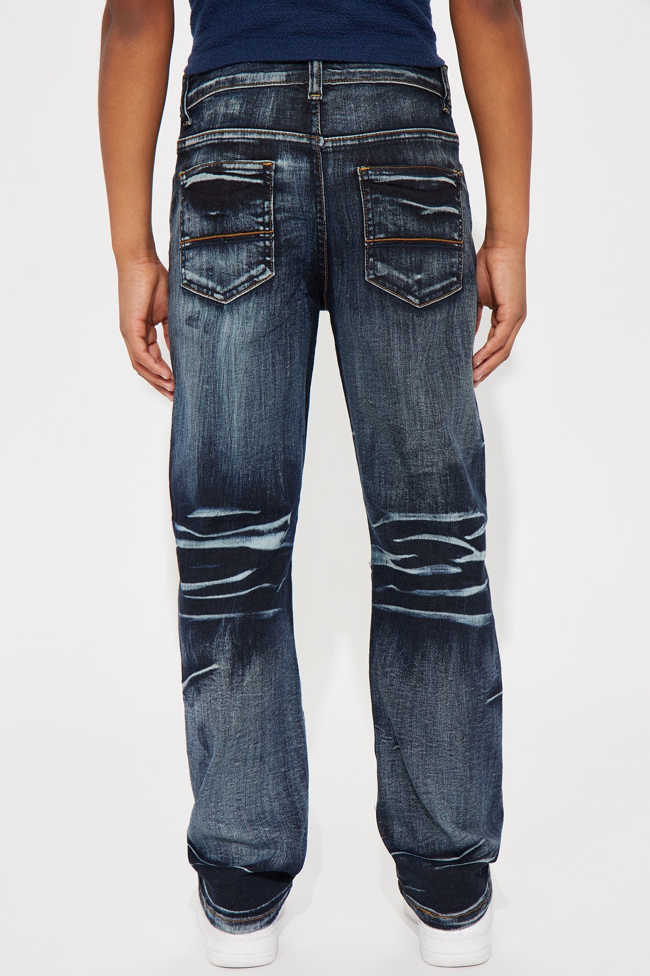 Mini King Stretch Denim Skinny Jeans - Dark Wash