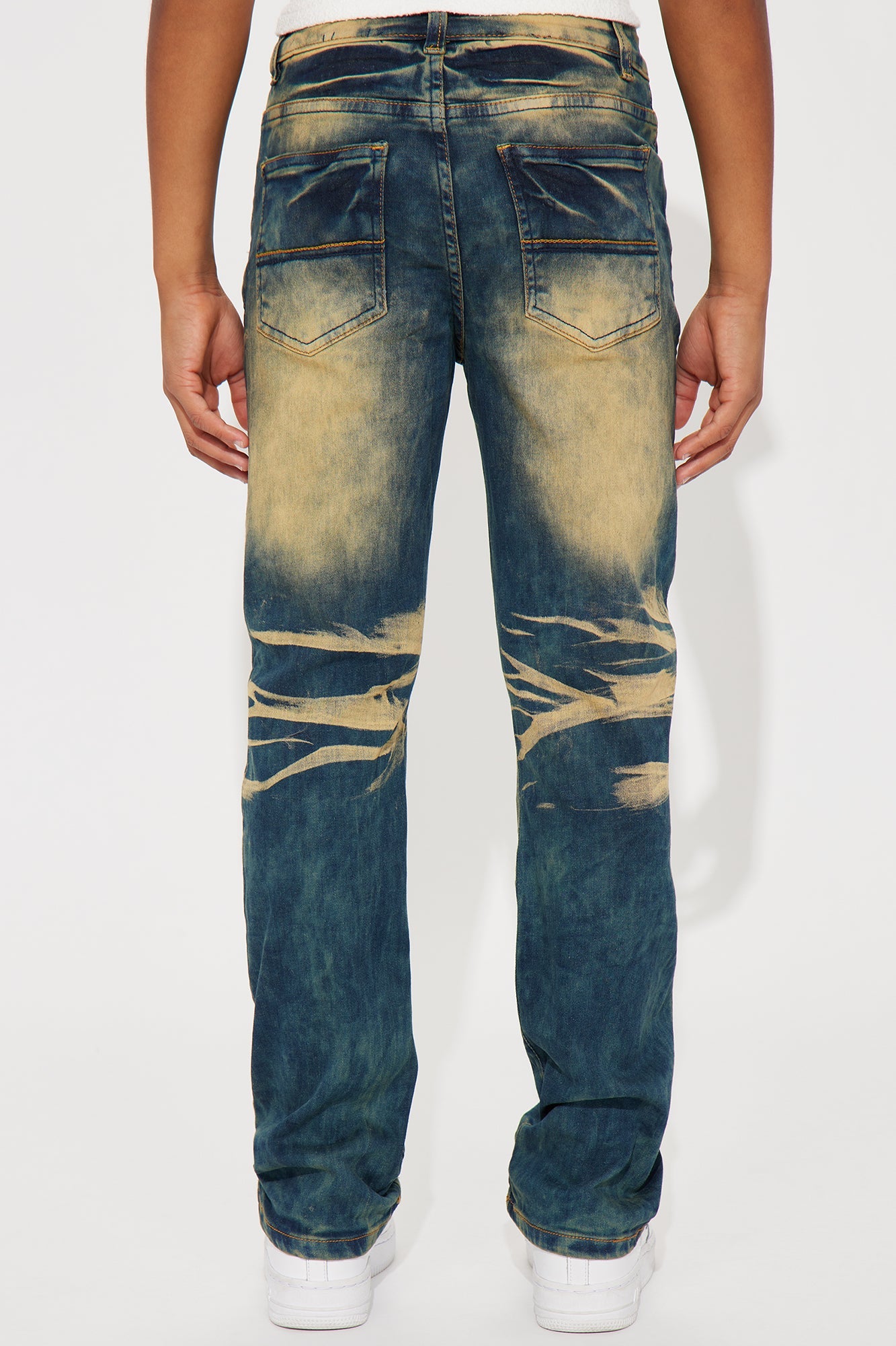 Mini Hussle Matters Stretch Denim Skinny Jeans - Medium Wash