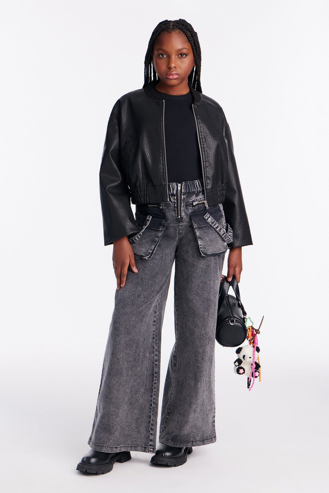 Mini Good Intentions Jeans - Grey