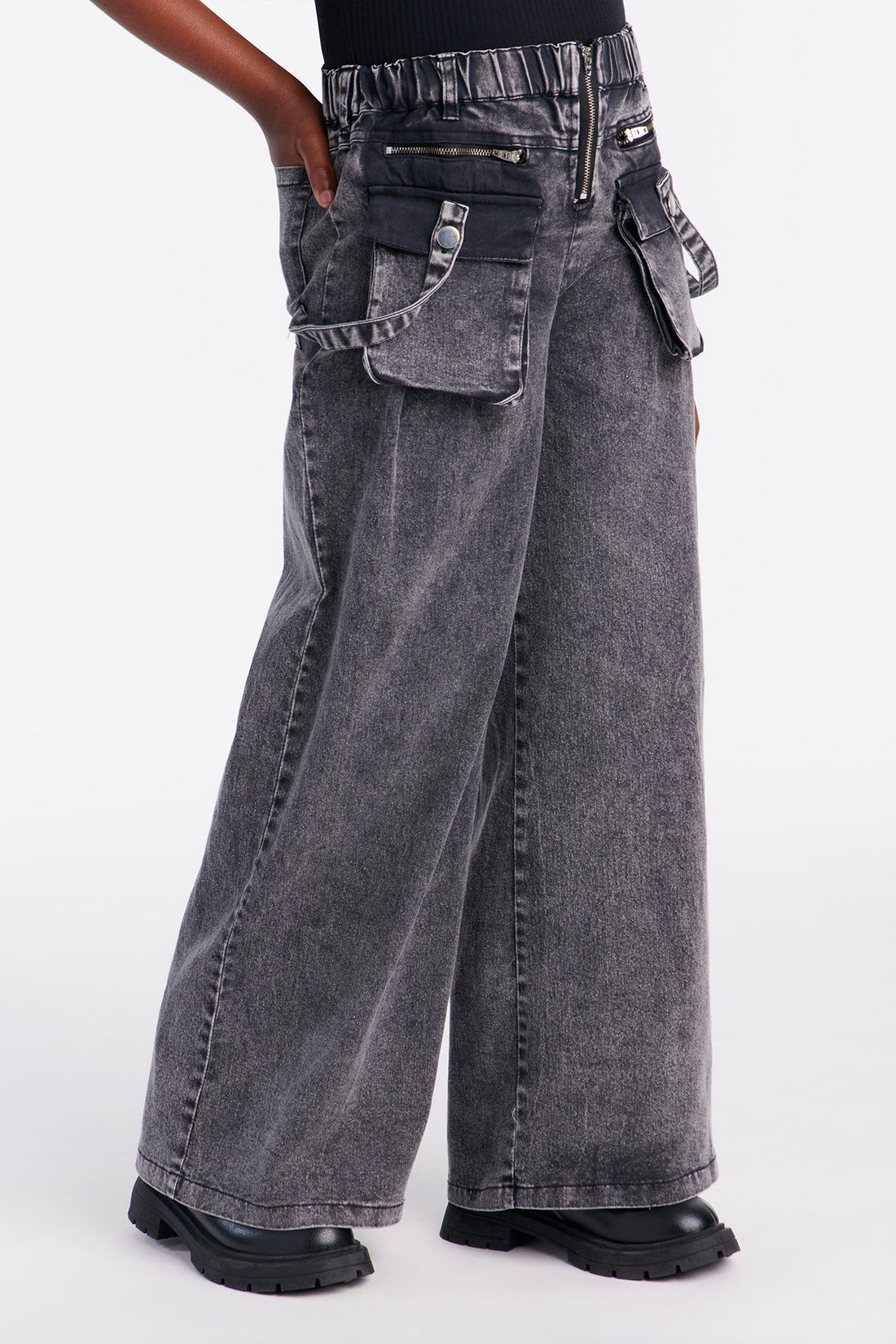 Mini Good Intentions Jeans - Grey