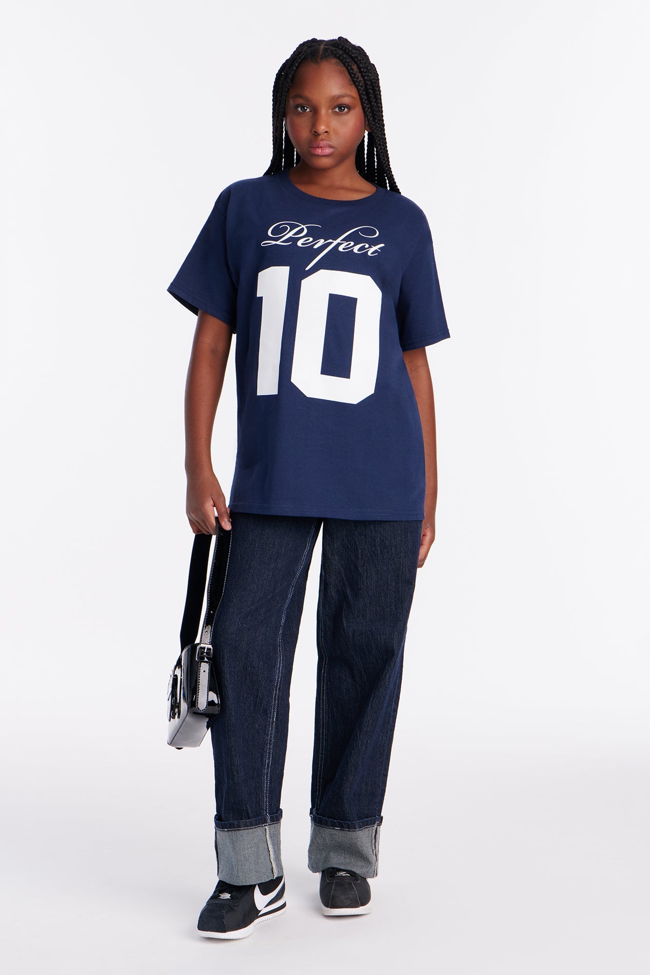 Mini Perfect 10 Short Sleeve Tee - Navy