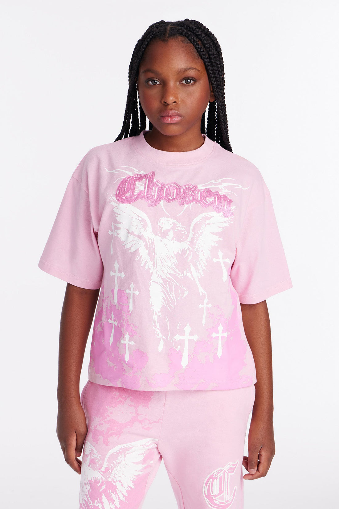 Mini Chosen Short Sleeve Tee - Pink