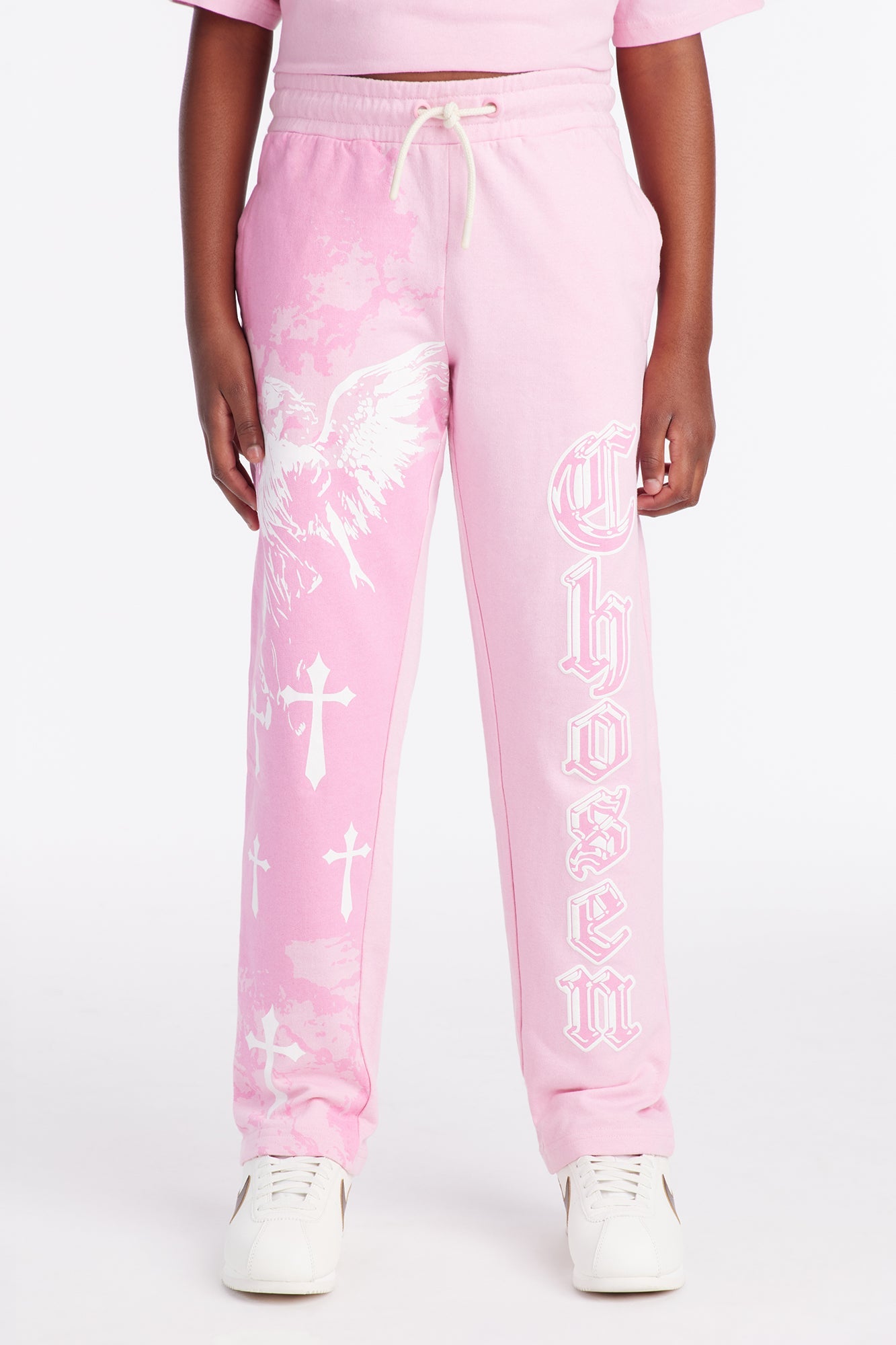 Mini Chosen Wide Leg Pants - Pink