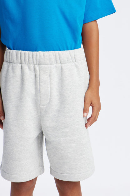 Mini 410 Baggy Short - Heather Grey