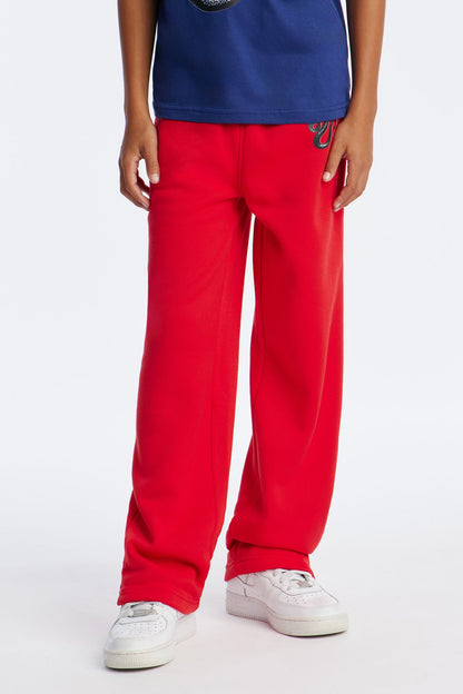 Mini Instinct Straight Leg Pant Set - Navy/combo