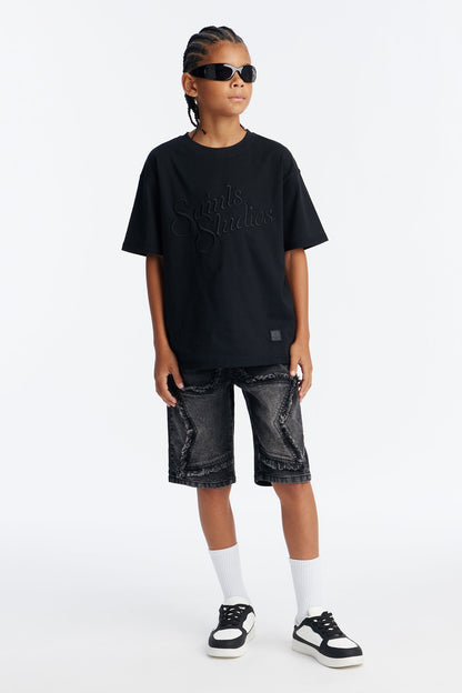 Mini Saints Studios Short Sleeve Tee - Black