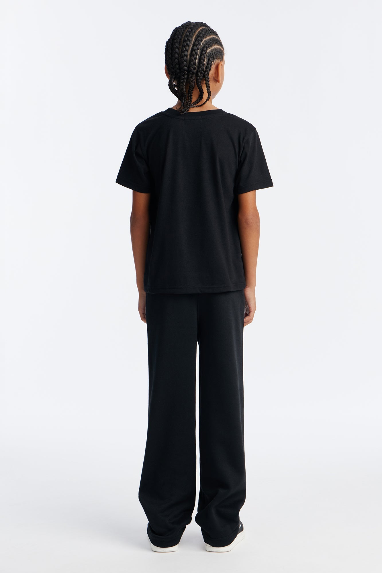 Mini Limited Edition Straight Leg Pant Set - Black