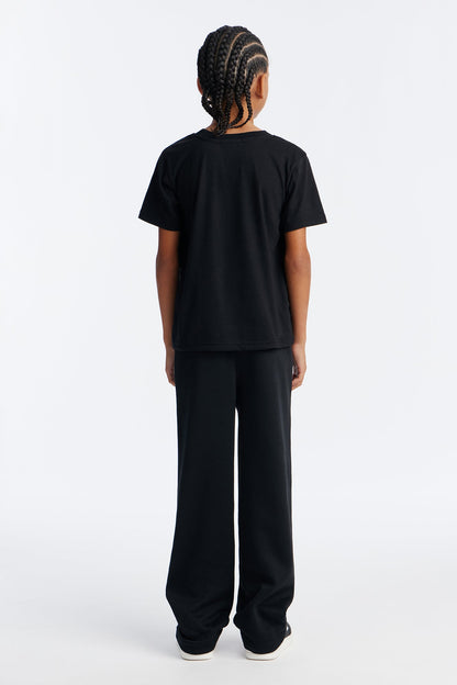 Mini Limited Edition Straight Leg Pant Set - Black