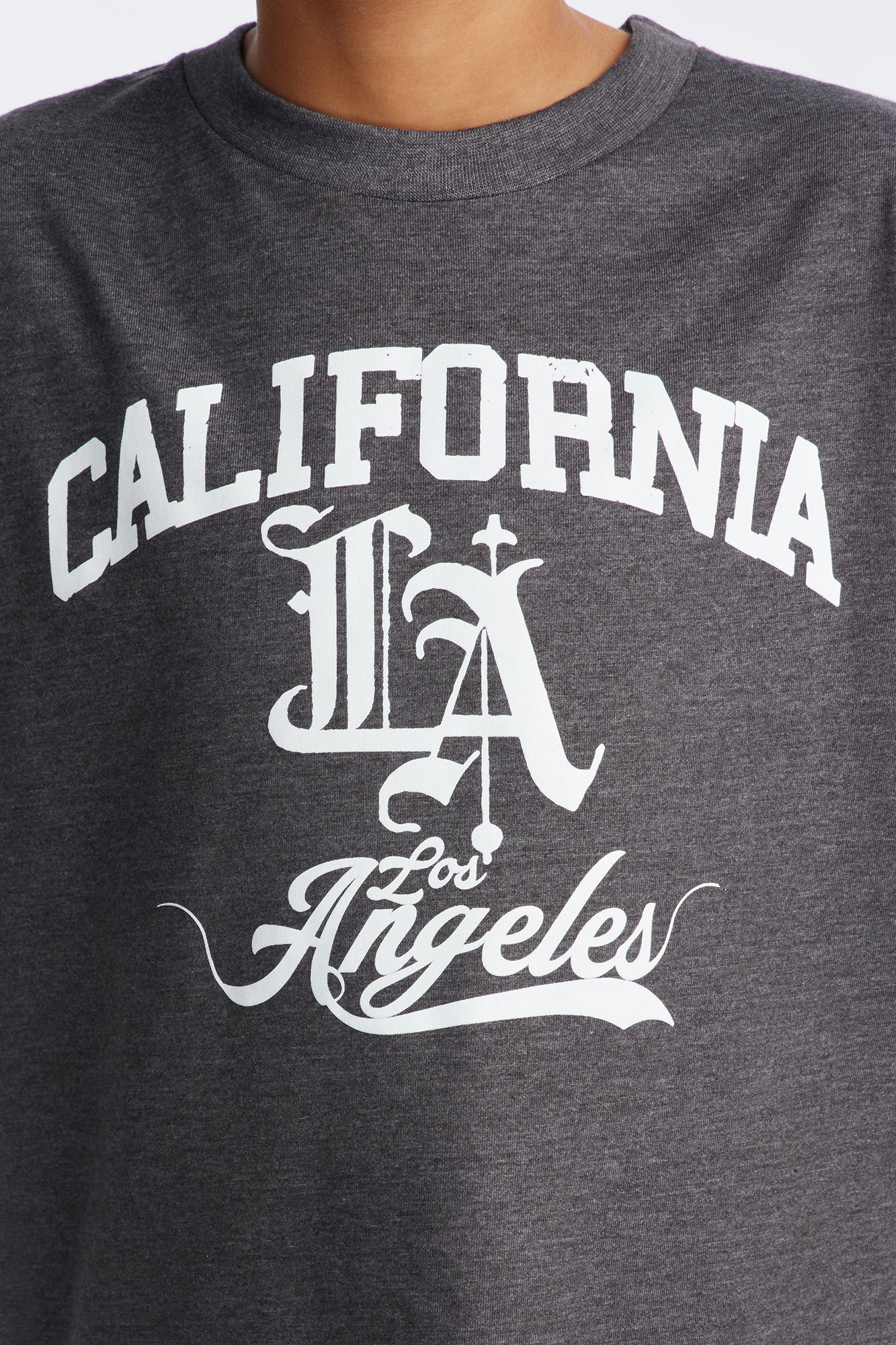 Mini California Love Short Sleeve Tee - Grey