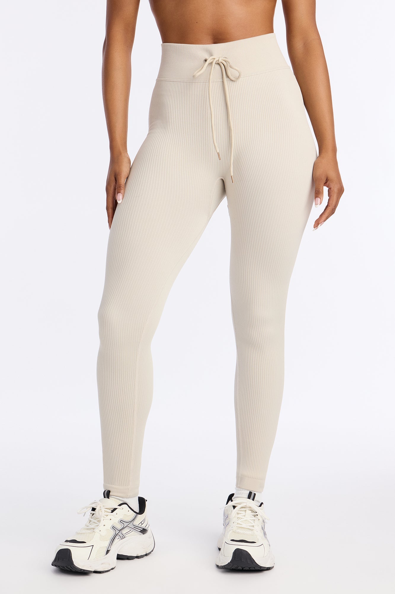 Feel The Burn Active Legging - Stone