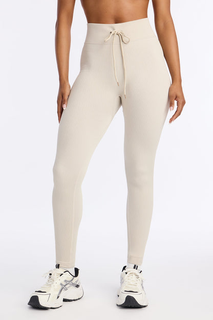 Feel The Burn Active Legging - Stone