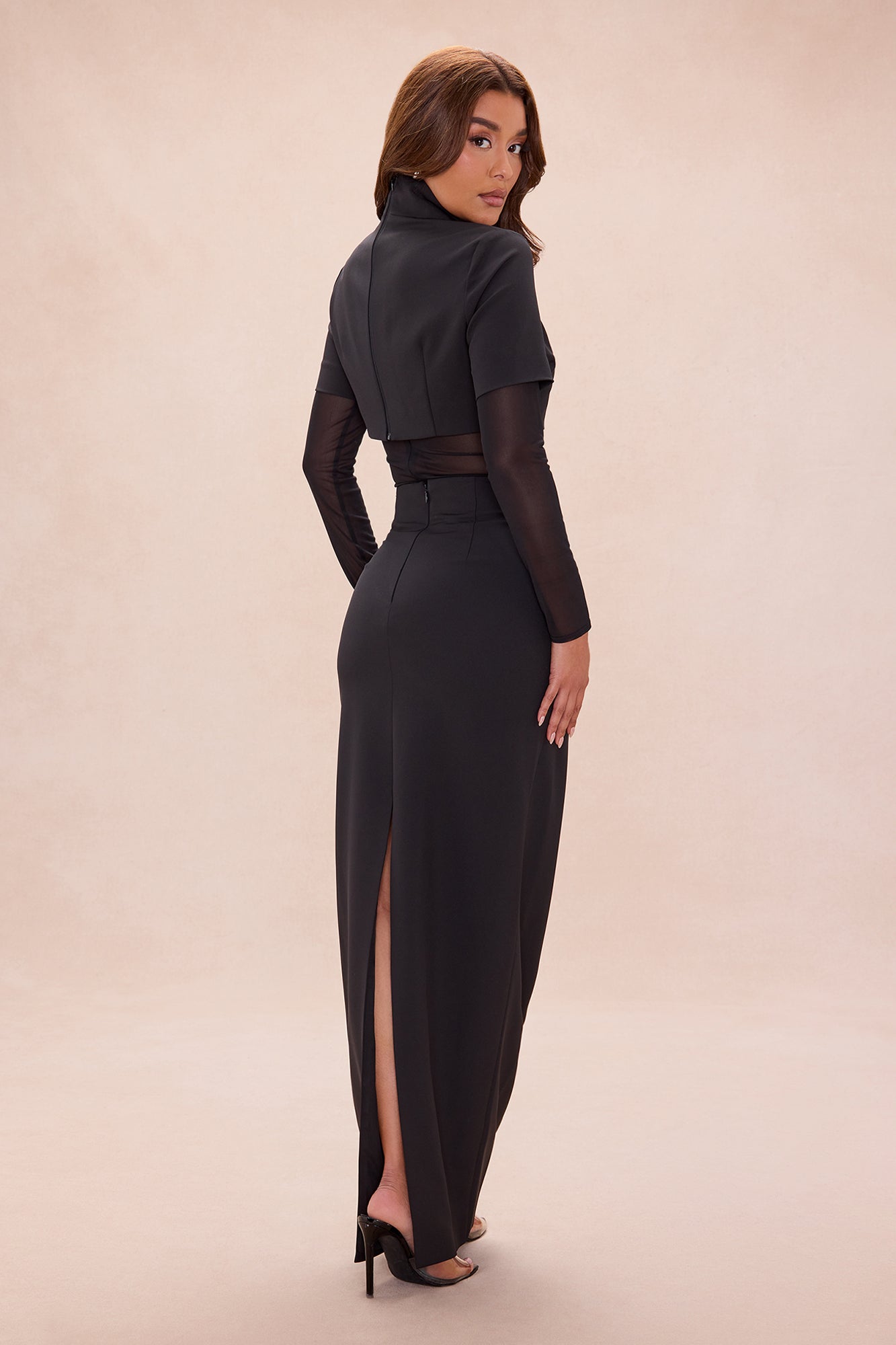 Rumi 3 Piece Skirt Set - Black