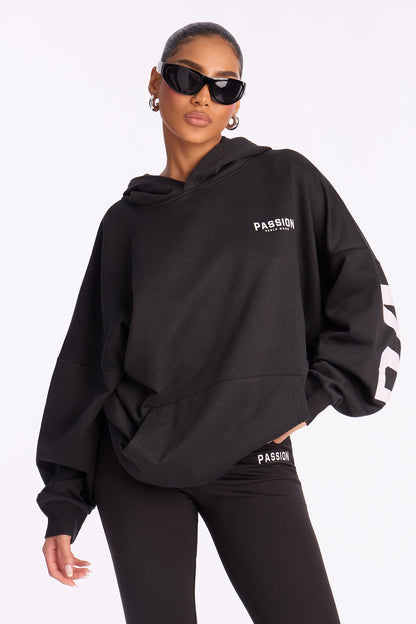 Positive Spirit Fleece Pant Set - Black
