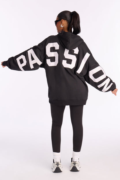 Positive Spirit Fleece Pant Set - Black