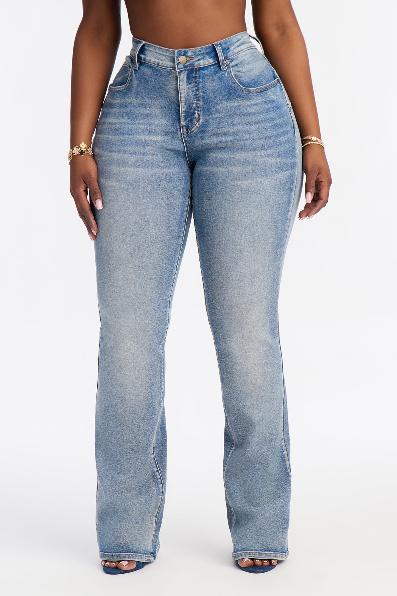 Tall Gemma Low Rise Sculpting Stretch Bootcut Jeans - Vintage Wash