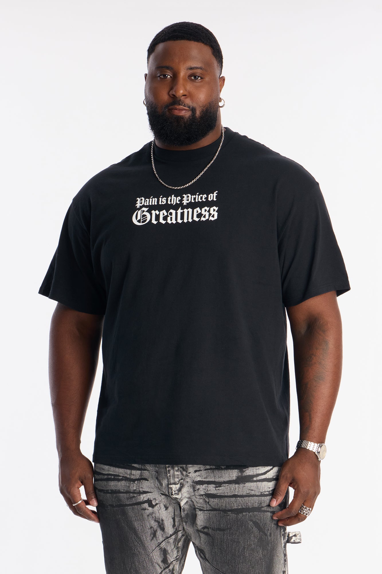 Glory And Greatness Short Sleeve Tee - Black
