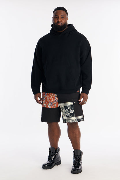 Relaxed Bowery Remix Short - Black