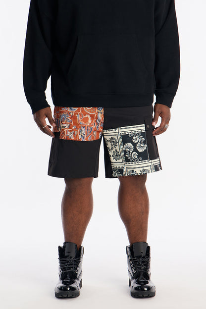 Relaxed Bowery Remix Short - Black