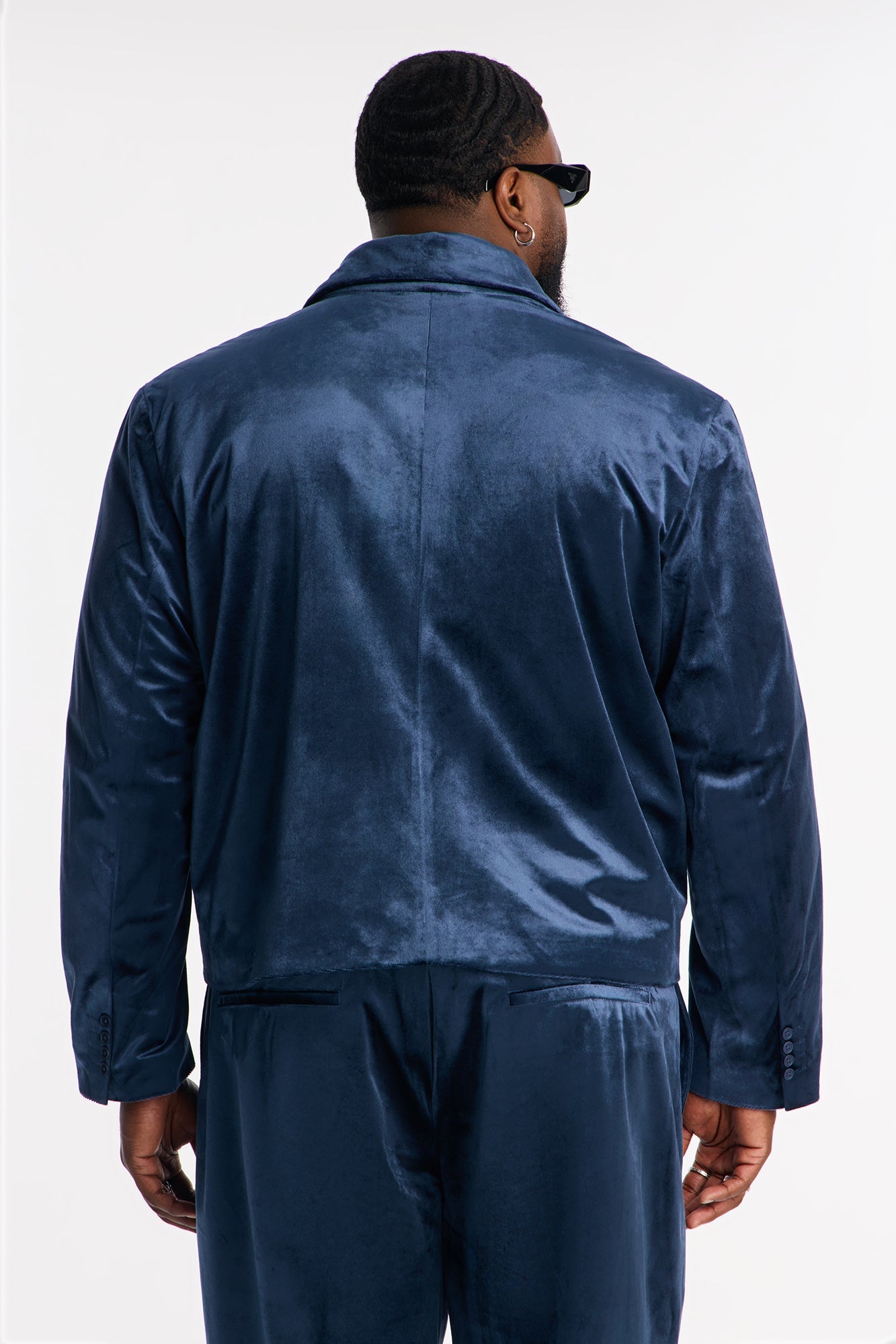 Cropped Nimbus Celestine Jacket - Navy