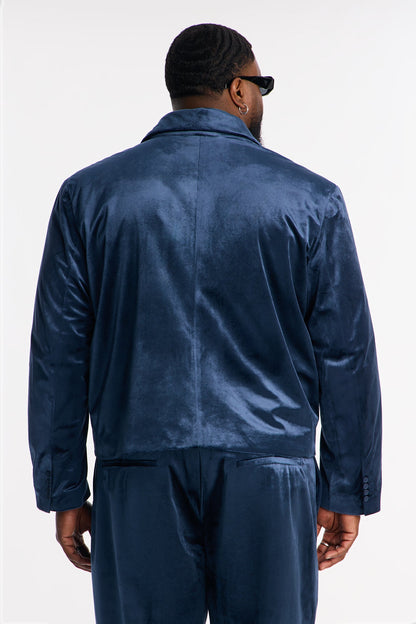 Cropped Nimbus Celestine Jacket - Navy