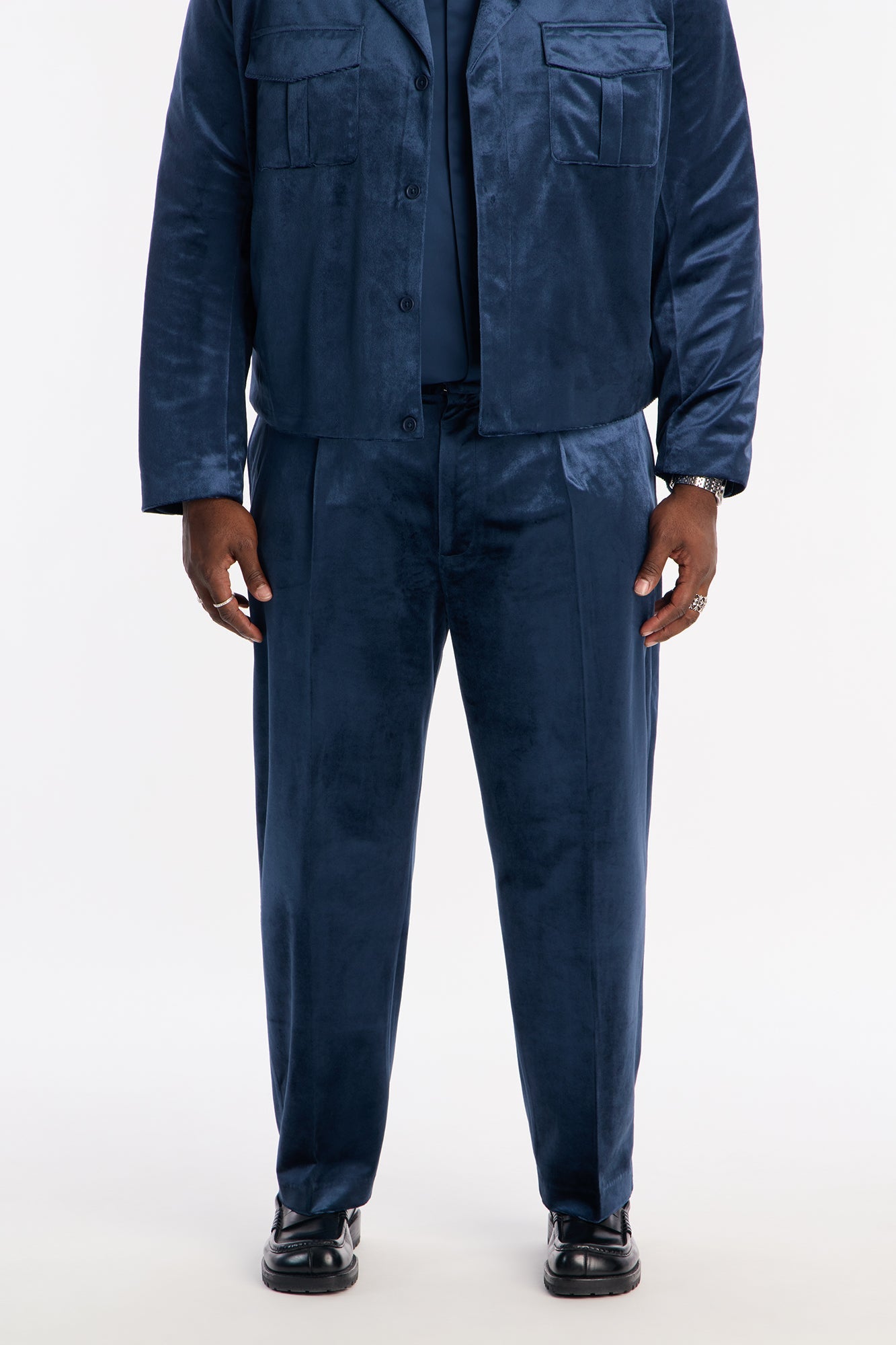 Straight Nimbus Celestine Trouser - Navy