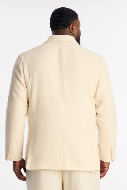 Relaxed Double Breasted Bright Etoile Blazer - Off White