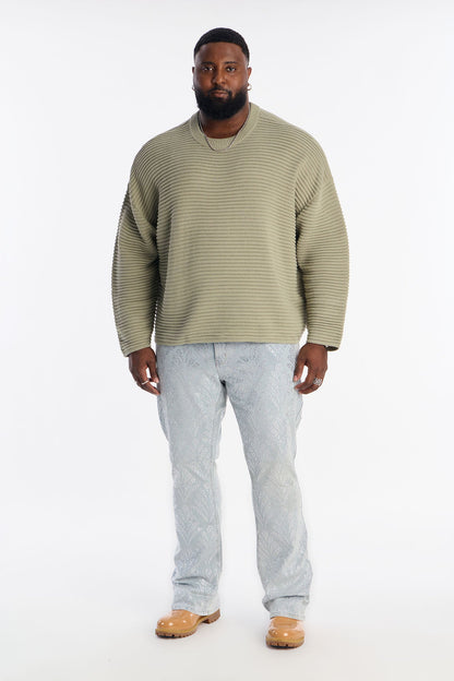 Mingle Crewneck Sweater - Green