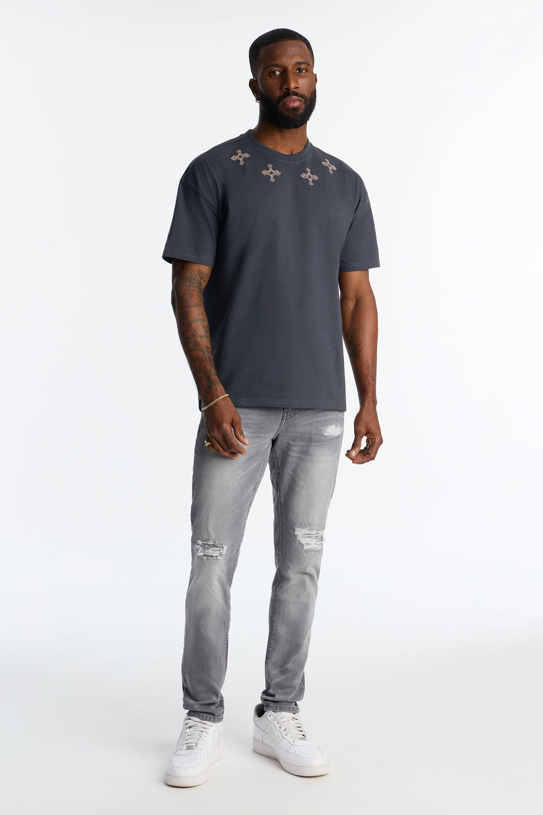 Saints Of LA Short Sleeve Tee - Black