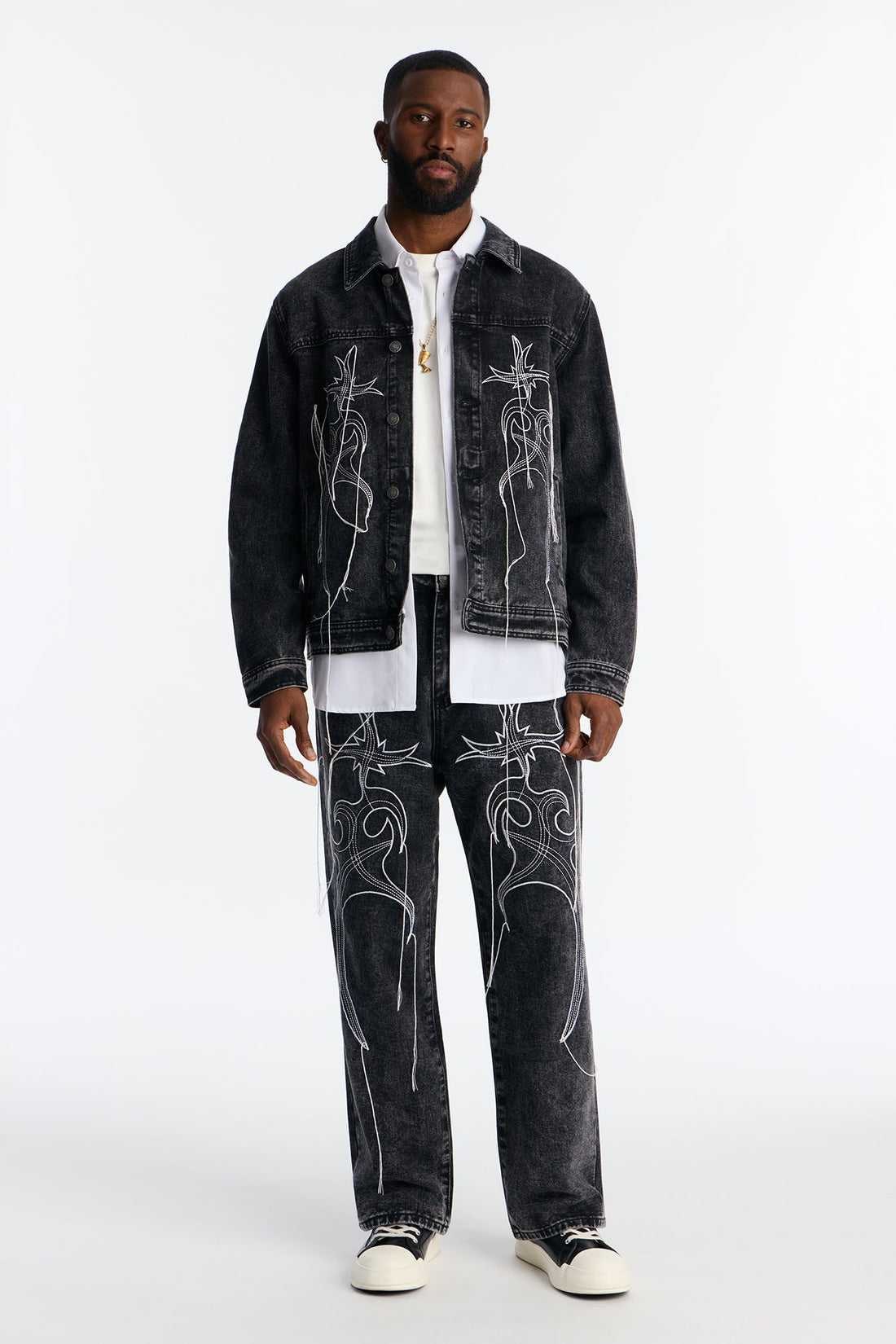 Baggy Skyfire Jean - Black Wash