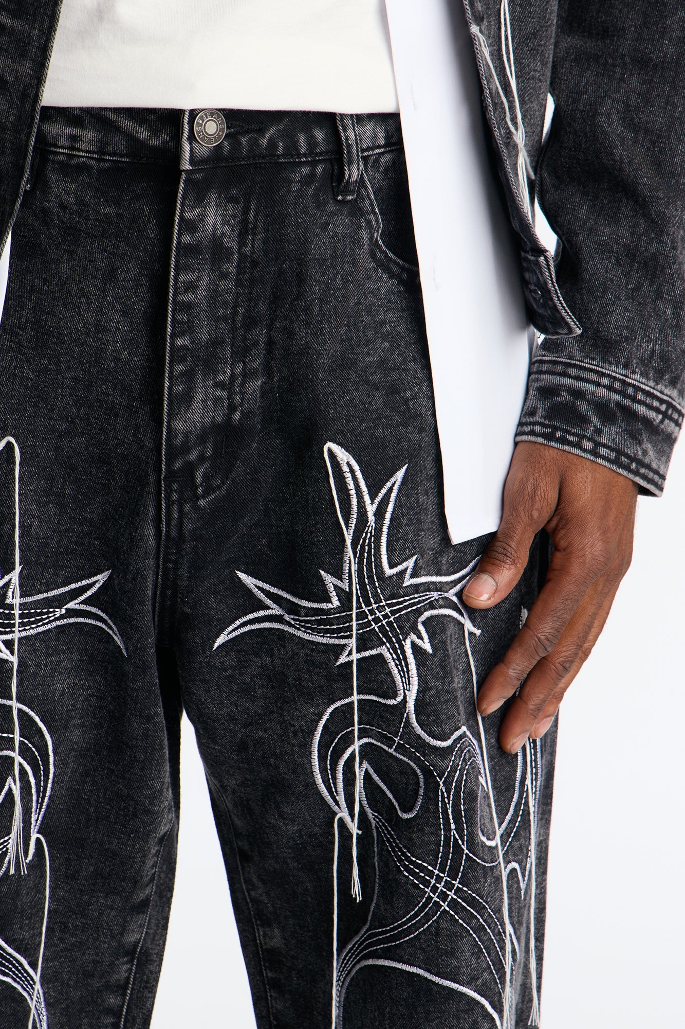 Baggy Skyfire Jean - Black Wash