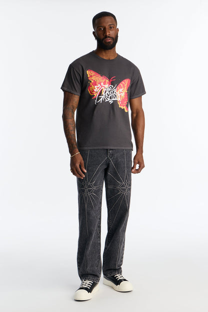 Muhammad Ali The Greatest Vintage Short Sleeve Tee - Black Wash