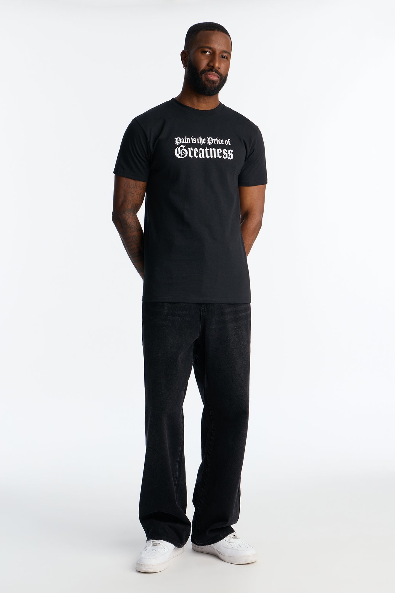 Glory And Greatness Short Sleeve Tee - Black