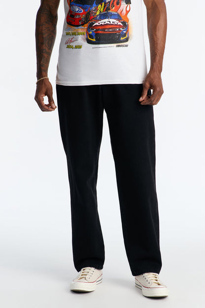 Classic Straight Fit Jeans - Black