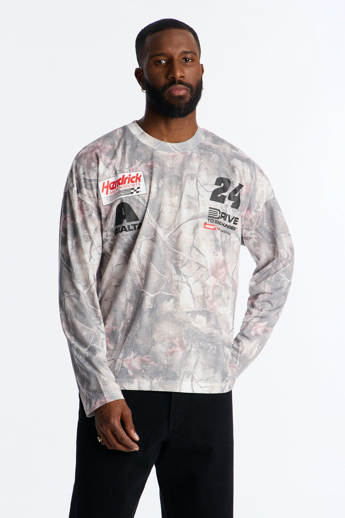 Jeff Gordon 24 Long Sleeve Tee - Camouflage
