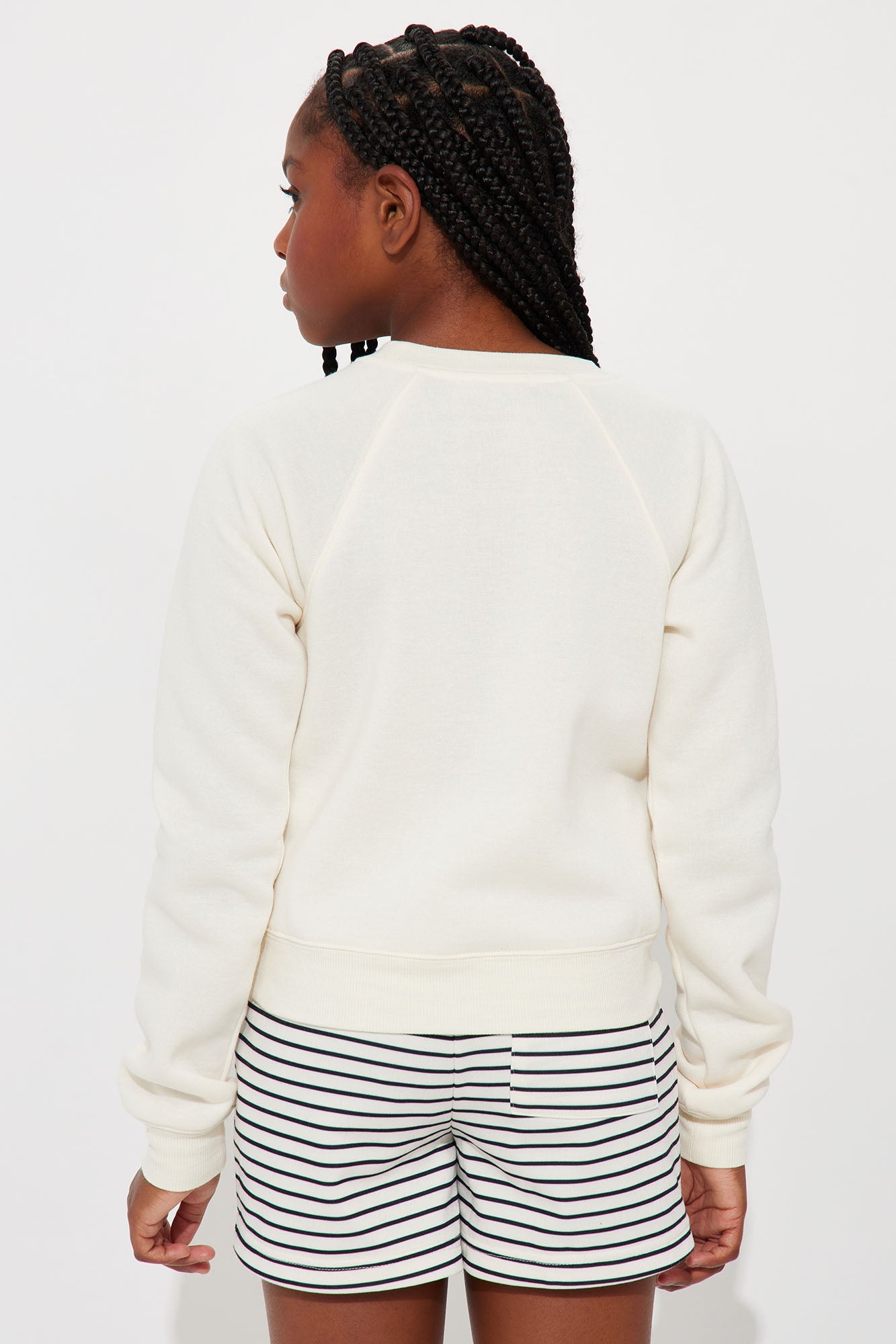 Mini In New York Short Set - Cream/combo