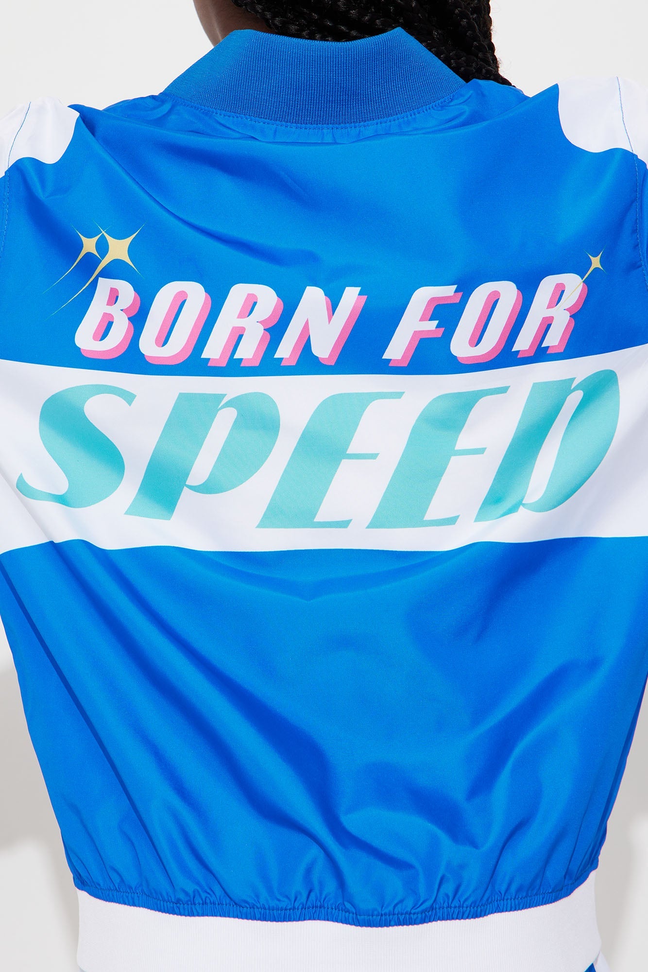 Mini Born For Speed Windbreaker Set - Royal