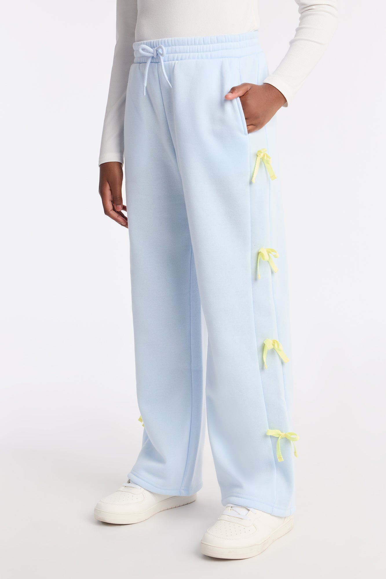 Mini Katrina Wide Leg Pants - Periwinkle