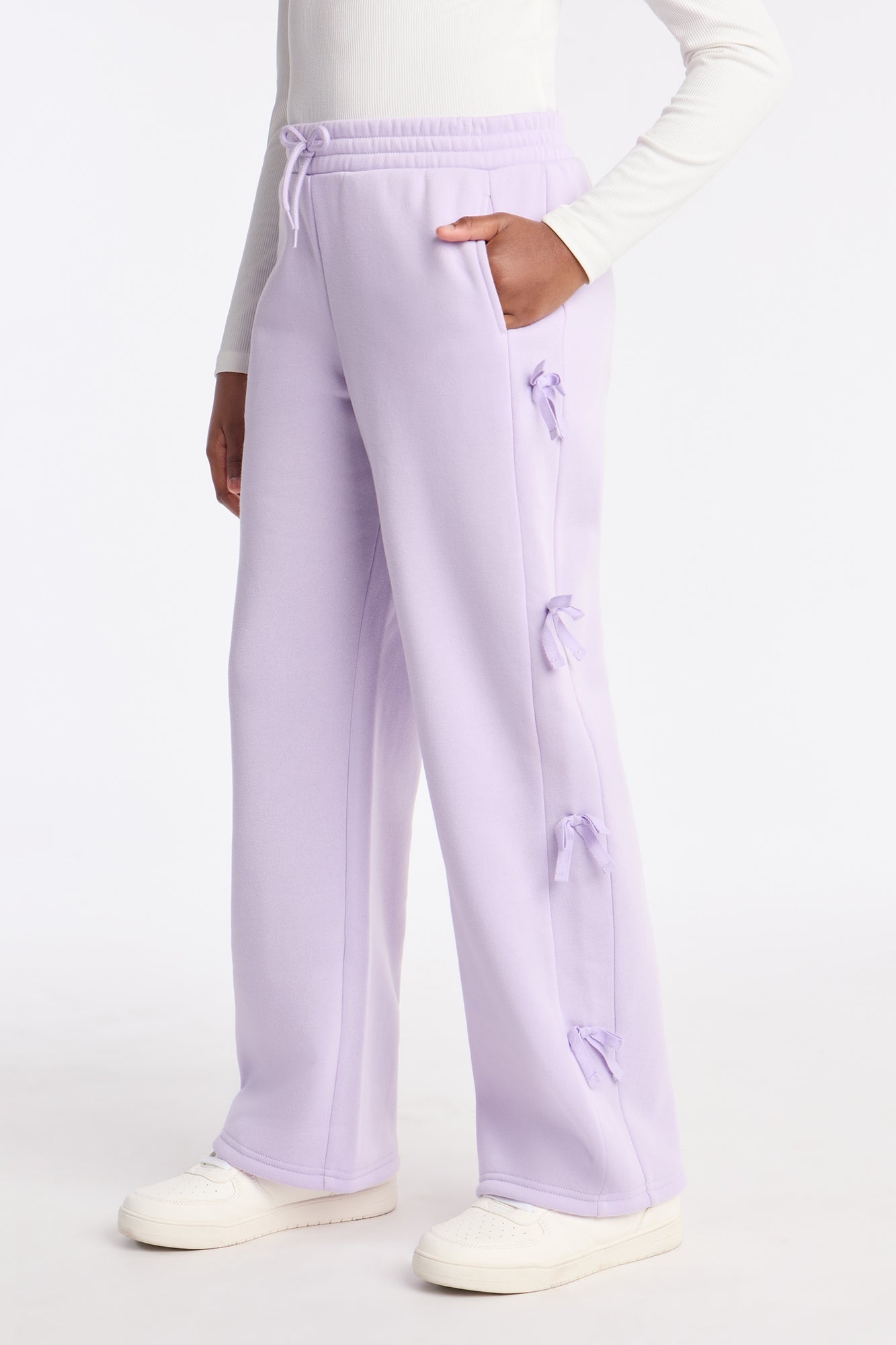 Mini Katrina Wide Leg Pants - Lilac