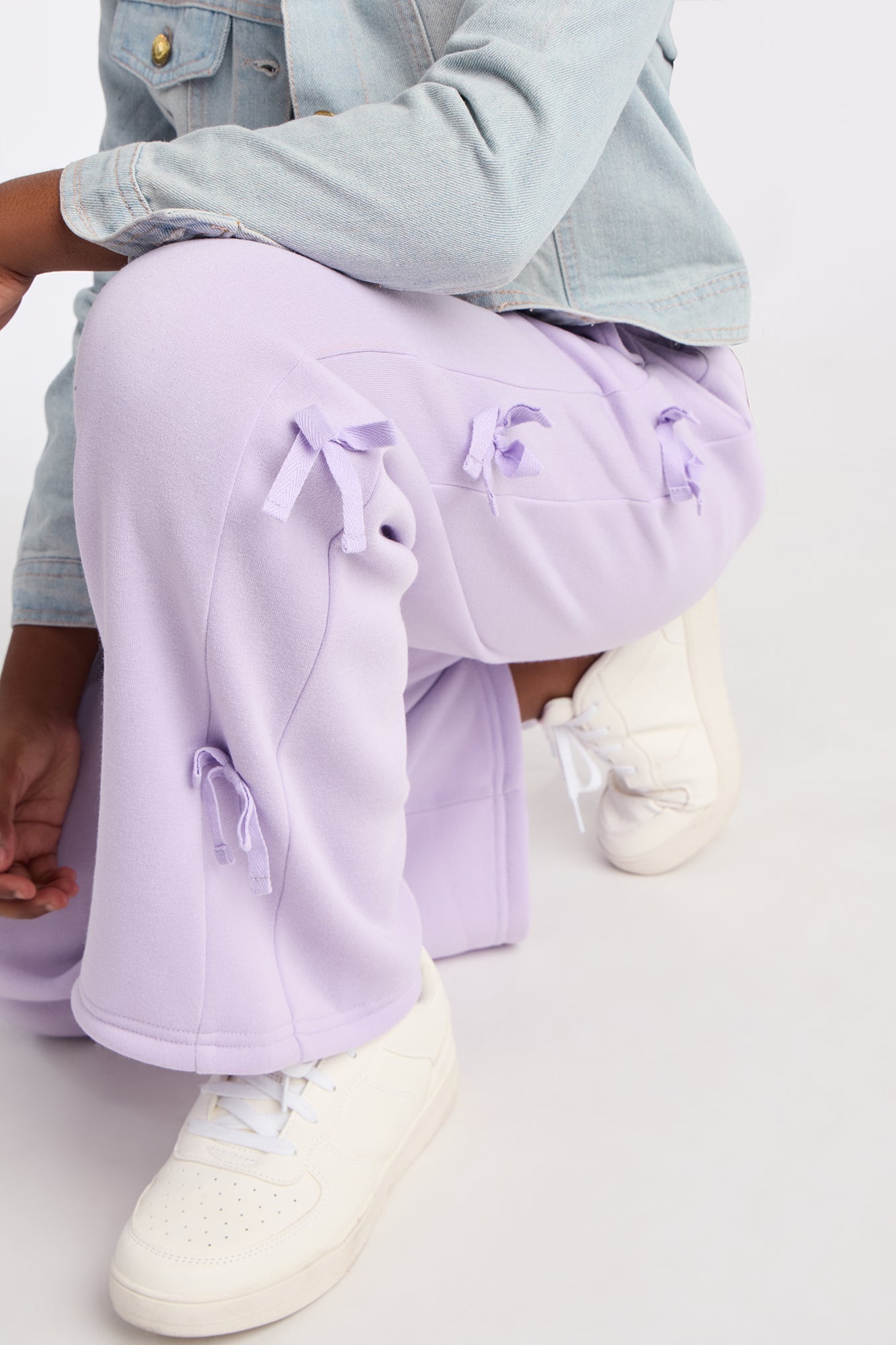 Mini Katrina Wide Leg Pants - Lilac