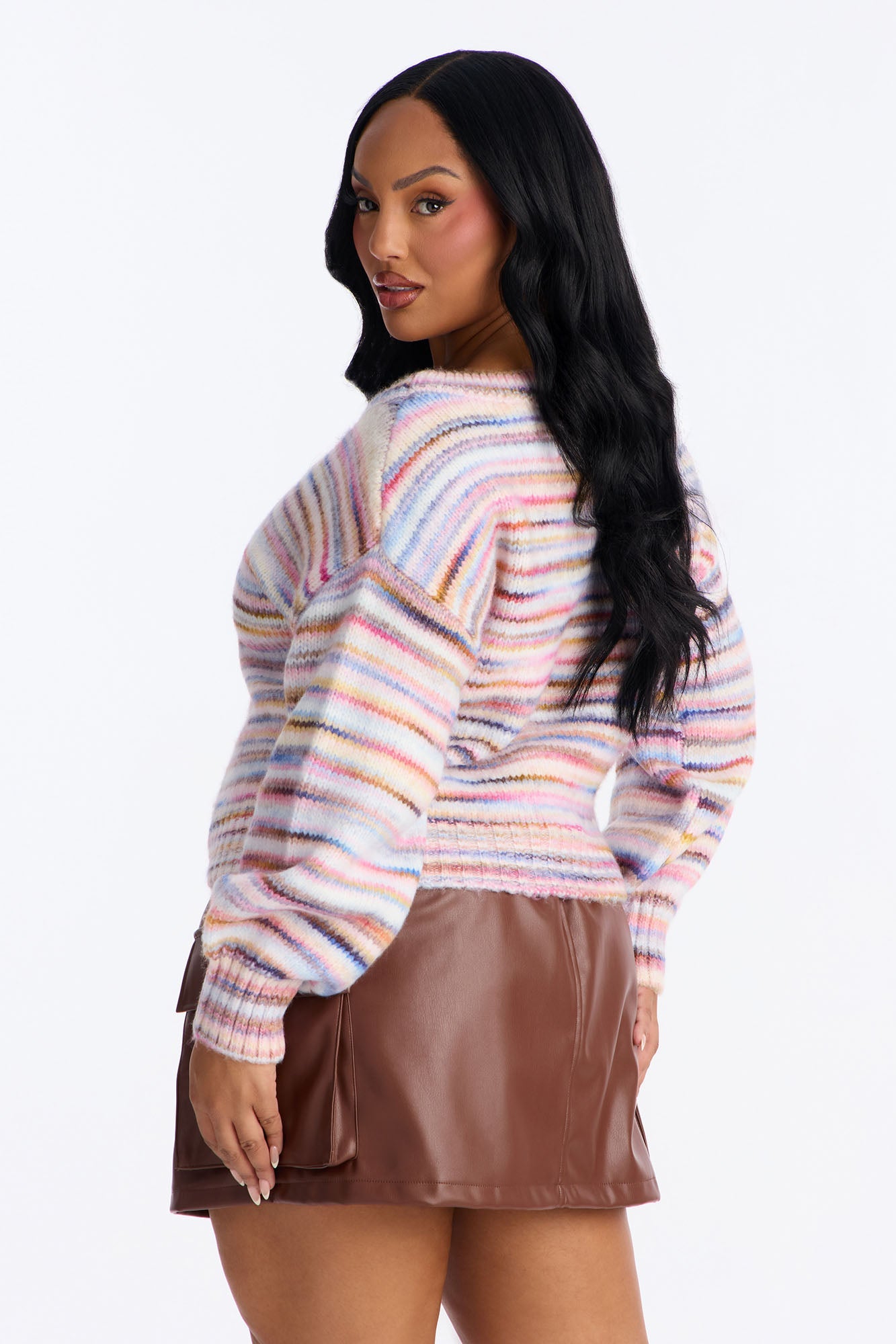 Fairy Lights Pearl Fair Isle Sweater - Multi Color