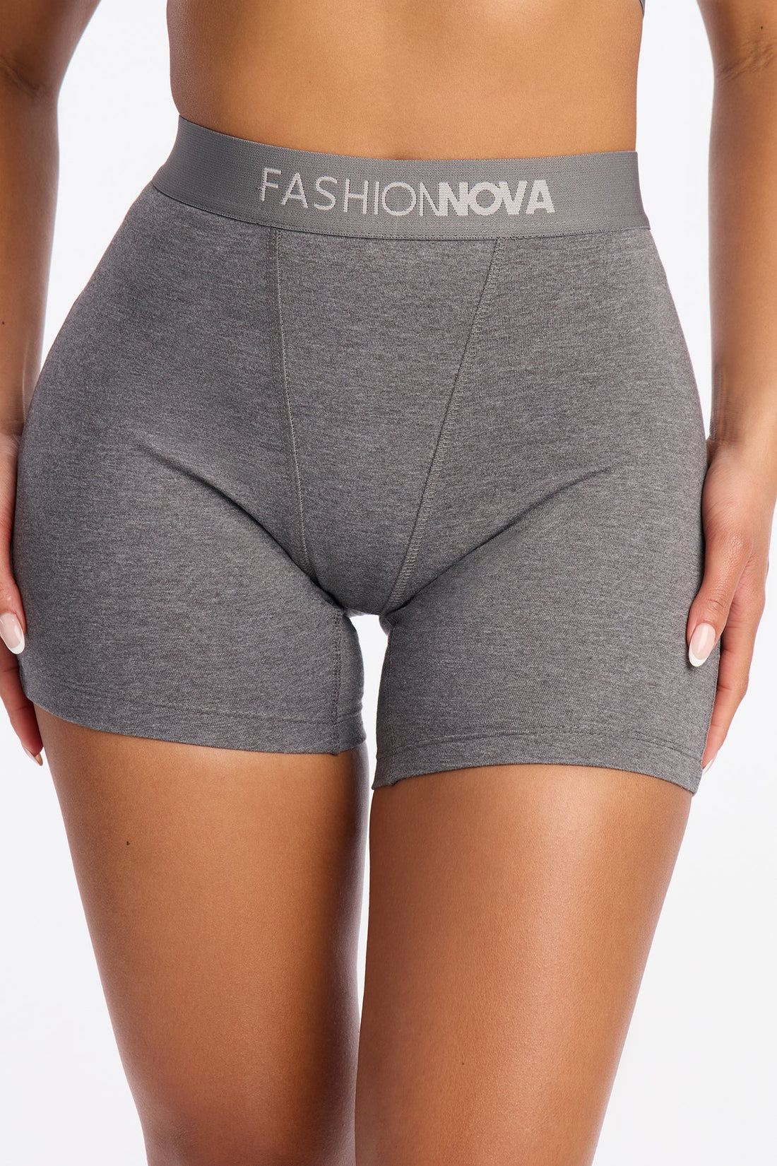 FN Mood Cotton Boxer Brief - Charcoal