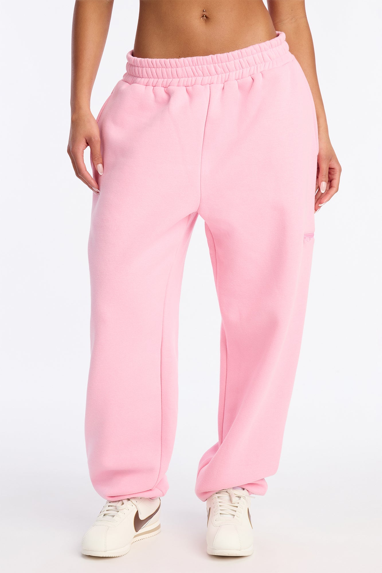 In Flight Fleece Jogger - Pink